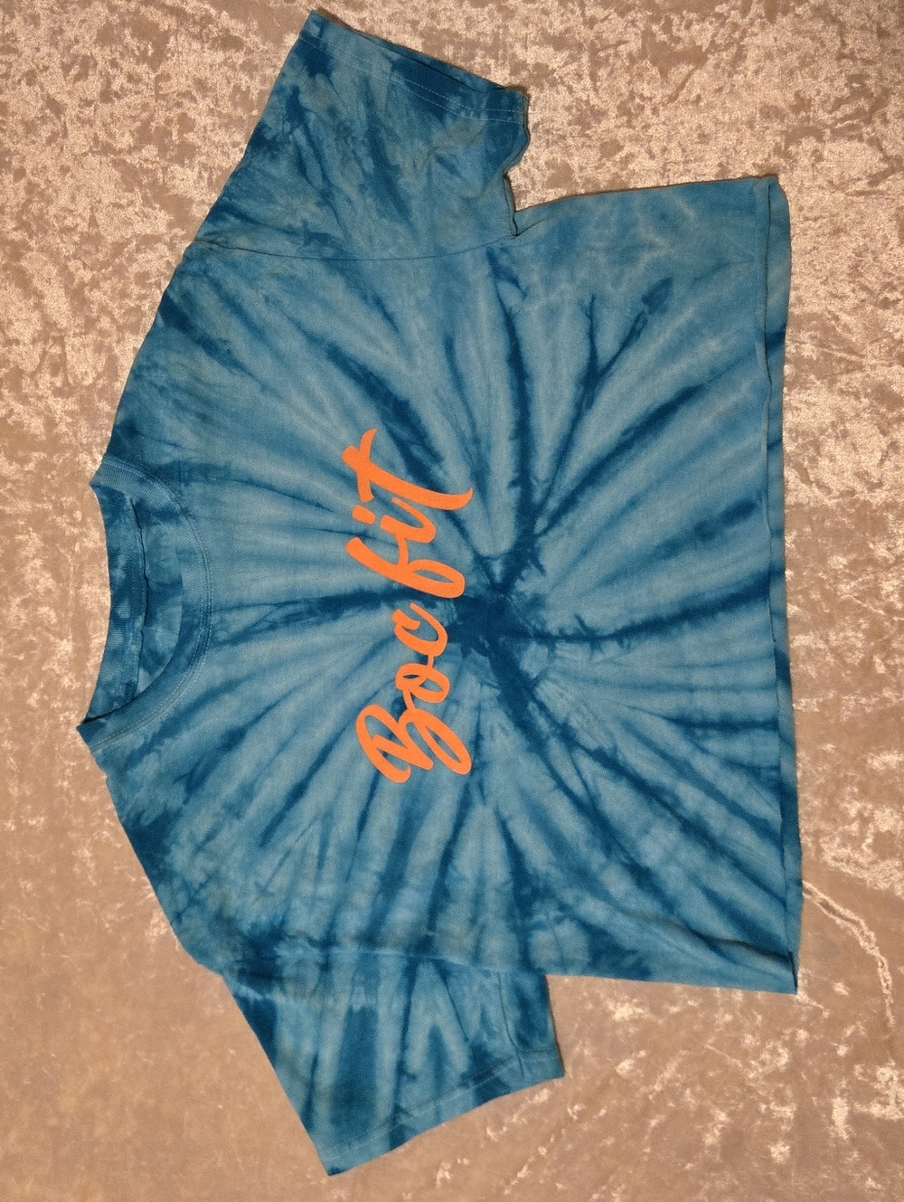 Bocafit Crop Graphic Tee Size Medium 💙